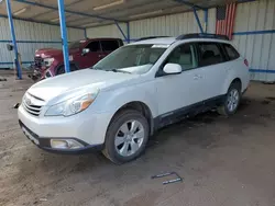 Salvage cars for sale at Colorado Springs, CO auction: 2012 Subaru Outback 2.5I Premium