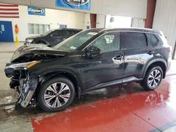 Salvage cars for sale at Angola, NY auction: 2021 Nissan Rogue SV