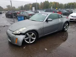 Salvage cars for sale at Chalfont, PA auction: 2006 Nissan 350Z Coupe