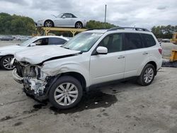 Salvage cars for sale at Windsor, NJ auction: 2012 Subaru Forester Limited