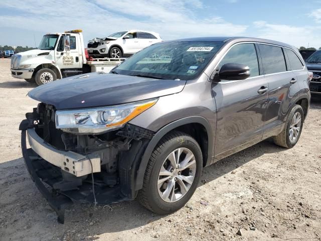 2014 Toyota Highlander LE