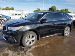 Salvage cars for sale at Littleton, CO auction: 2019 Acura MDX