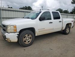 Camiones salvage sin ofertas aún a la venta en subasta: 2007 Chevrolet Silverado K1500 Crew Cab