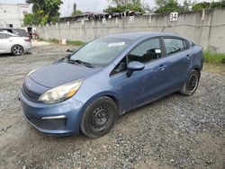 Salvage cars for sale at Opa Locka, FL auction: 2016 KIA Rio LX