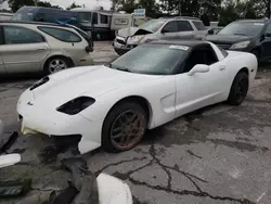 Chevrolet salvage cars for sale: 1997 Chevrolet Corvette