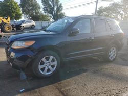 Salvage cars for sale at Moraine, OH auction: 2008 Hyundai Santa FE SE