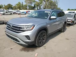 Salvage cars for sale at Bridgeton, MO auction: 2022 Volkswagen Atlas SE