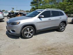 Salvage cars for sale at Lexington, KY auction: 2019 Jeep Cherokee Limited