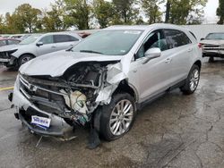 Salvage cars for sale at Bridgeton, MO auction: 2017 Cadillac XT5 Platinum