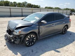 Salvage cars for sale at New Braunfels, TX auction: 2019 Nissan Sentra S