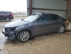 Salvage cars for sale from Copart Houston, TX: 2014 Honda Accord EXL