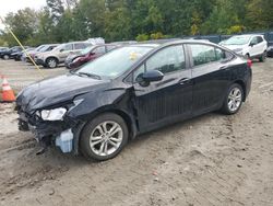 Chevrolet salvage cars for sale: 2019 Chevrolet Cruze LS