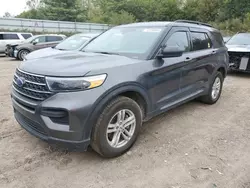 Salvage cars for sale at Davison, MI auction: 2020 Ford Explorer XLT