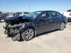 Salvage cars for sale at Wilmer, TX auction: 2013 Honda Accord LX