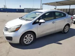 KIA salvage cars for sale: 2013 KIA Rio LX