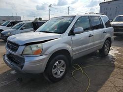 Salvage cars for sale at Chicago Heights, IL auction: 2004 Honda Pilot EXL