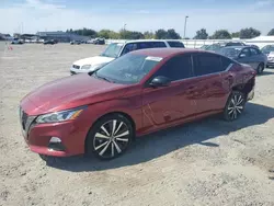 Nissan salvage cars for sale: 2021 Nissan Altima SR