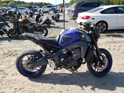 Salvage motorcycles for sale at North Billerica, MA auction: 2023 Yamaha MT09