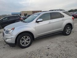 Salvage cars for sale at Kansas City, KS auction: 2016 Chevrolet Equinox LT