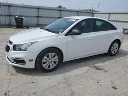 Chevrolet salvage cars for sale: 2015 Chevrolet Cruze LS