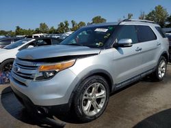 Salvage cars for sale at Bridgeton, MO auction: 2013 Ford Explorer Limited