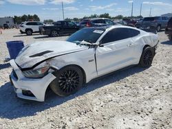 Salvage cars for sale at Taylor, TX auction: 2015 Ford Mustang GT