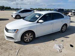 Salvage cars for sale at Arcadia, FL auction: 2017 Volkswagen Jetta S