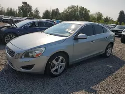 Salvage cars for sale from Copart Portland, OR: 2013 Volvo S60 T5