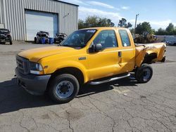 Salvage trucks for sale at Woodburn, OR auction: 2002 Ford F250 Super Duty