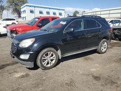 Chevrolet salvage cars for sale: 2016 Chevrolet Equinox LT