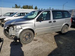 Salvage cars for sale at Nisku, AB auction: 2009 Chevrolet Uplander LS