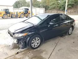 Honda salvage cars for sale: 2012 Honda Civic LX