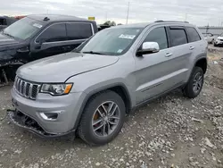 Jeep salvage cars for sale: 2017 Jeep Grand Cherokee Limited