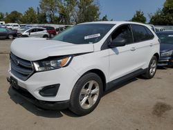 Salvage cars for sale at Bridgeton, MO auction: 2017 Ford Edge SE