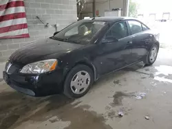 Salvage cars for sale at Columbia, MO auction: 2008 Pontiac G6 Value Leader