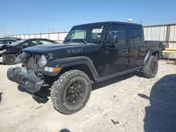 Salvage cars for sale at Haslet, TX auction: 2021 Jeep Gladiator Sport