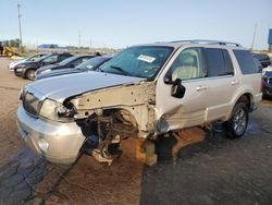 Salvage cars for sale at Woodhaven, MI auction: 2004 Lincoln Aviator