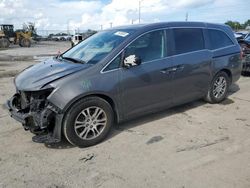 Salvage cars for sale at Homestead, FL auction: 2013 Honda Odyssey EX