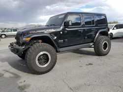 Salvage cars for sale at Las Vegas, NV auction: 2022 Jeep Wrangler Unlimited Rubicon 392