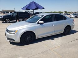 Salvage cars for sale at Grand Prairie, TX auction: 2013 Volkswagen Jetta SE