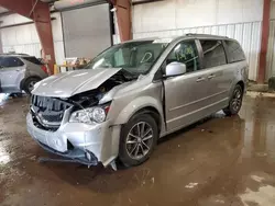 Salvage cars for sale at Lansing, MI auction: 2017 Dodge Grand Caravan SXT