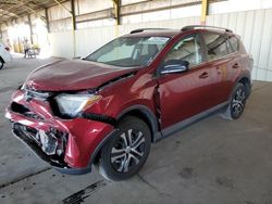 Salvage cars for sale at Phoenix, AZ auction: 2018 Toyota Rav4 LE