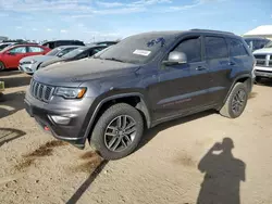 Jeep salvage cars for sale: 2017 Jeep Grand Cherokee Trailhawk