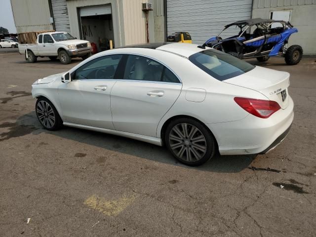 2018 Mercedes-Benz CLA 250 4matic