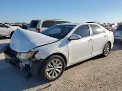 Salvage cars for sale at San Antonio, TX auction: 2012 Toyota Camry SE