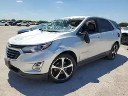 Salvage cars for sale at San Antonio, TX auction: 2021 Chevrolet Equinox LS