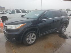 Toyota salvage cars for sale: 2014 Toyota Highlander LE