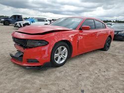 Salvage cars for sale at Houston, TX auction: 2022 Dodge Charger SXT