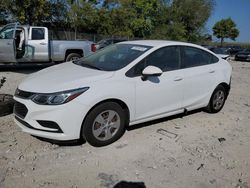 Vehiculos salvage en venta de Copart Cicero, IN: 2017 Chevrolet Cruze L