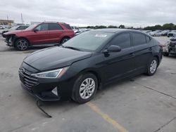 Salvage cars for sale at Grand Prairie, TX auction: 2019 Hyundai Elantra SE